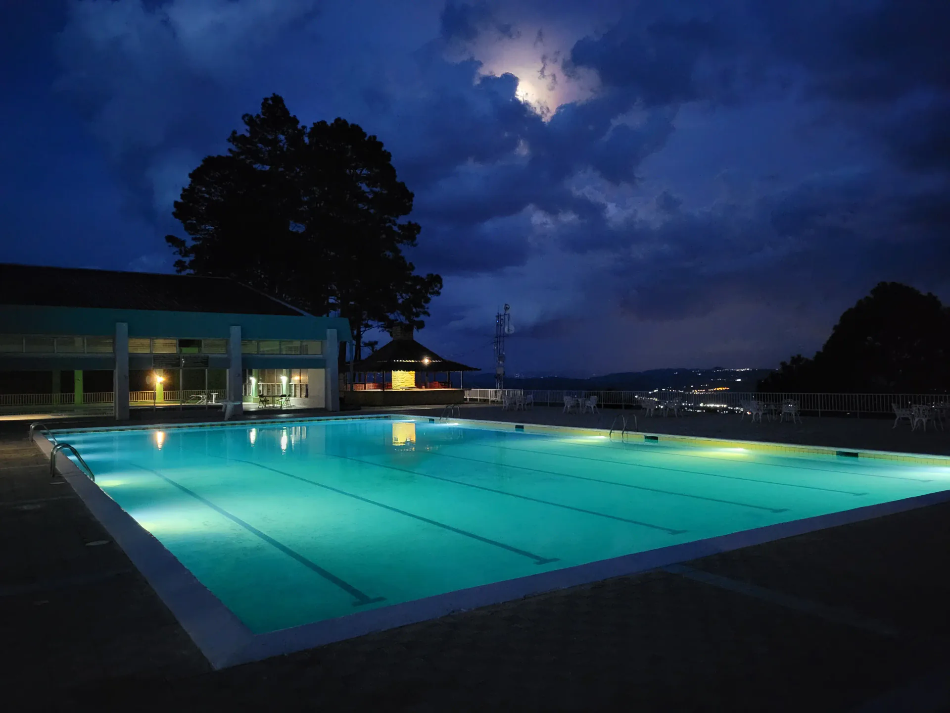 Área de convivencia y picnic